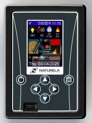 NPBC-V4E - Електронен контролер за пелетни горелки с цветен дисплей